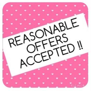 Reasonable Offers are Accepted
Bundling more than one item-same shipping charge!